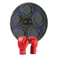 thumbnail image 4 of Almencla Electronic Boxing Machine Adjustable for Kids RGB Lights Music Boxing Target With Gloves, 4 of 8