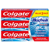 Colgate MaxFresh Whitening Toothpaste with Mini Breath Strips, Cool Mint, 6 Oz, 3 Ct