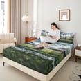thumbnail image 4 of Homewish Soccer Gamer Twin Sheet Sets 3pcs for Boys,Sport Theme Twin Fitted Sheet Microfiber,Ball Gaming Breathable Flat Sheet,Microfiber Bedroom Decor, 4 of 7
