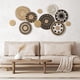 thumbnail image 2 of 11 Cestas de Pared Bohemias Decorativas Tejidas de , Redondas y Colgantes de Estilo Rústico., 2 of 5