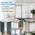 thumbnail image 5 of BEAMNOVA Curved Ceiling Curtain Track, 5Meter/16.4ft Flexible Bendable Mount Curtain Rail System for Room Windows Bathroom Divider, 5 of 9