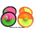 thumbnail image 3 of 6PCS Toss and Catch Ball Game Set Paddle Game (Includes Two with Adjustable Hand Straps and 6 Balls), 3 of 5