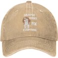 thumbnail image 1 of Dog Lover Hat Cavapoo Kisses Fix Everything Hat for Women Baseball Hat Cool Cap, 1 of 7