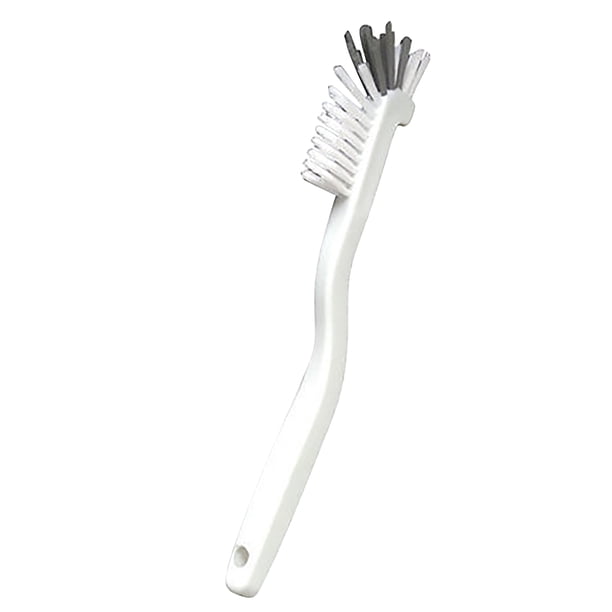 Cepillo de cocina con alambre de latón - cerdas de nylon, empuñadura ergonómica, elimina la grasa - para limpiar fogones y ollas