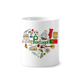 thumbnail image 1 of Taza de cerámica Unbranded Portugal amor corazon 350ml, 1 of 2