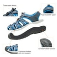 thumbnail image 2 of Dream Pairs Men's Casual Hiking Sandals Comfort Outdoor Sport Fisherman Sandals 160912-M-New Navy/Royal Size 6.5, 2 of 6
