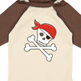 thumbnail image 4 of Inktastic Pirate Skull and Crossbones Boys or Girls Long Sleeve Baby Bodysuit, 4 of 5