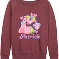 thumbnail image 3 of Spongebob Squarepants - Cute Patrick - Women's French Terry Long Sleeve Shirt, 3 of 6