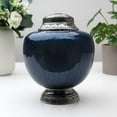 thumbnail image 2 of Perfect Memorials Regal Blue Chalice Cremation Urn, 2 of 4