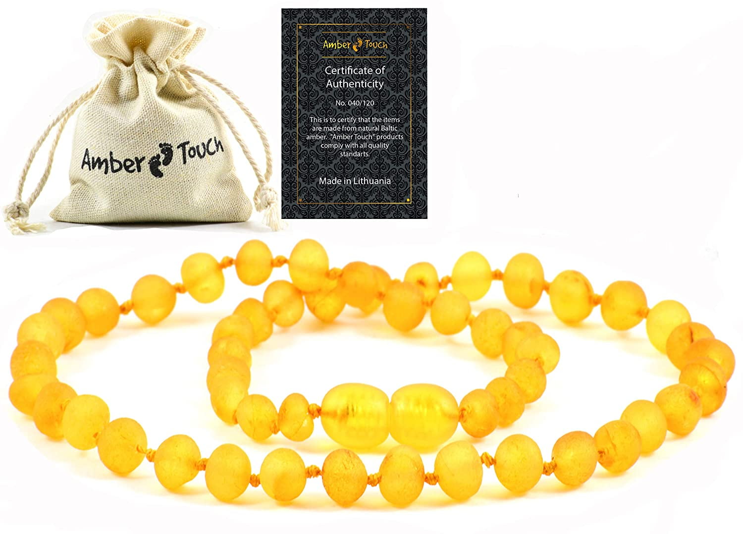 MASSIVE RAW NATURAL BALTIC AMBER NECKLACE 20,07 inch 