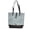 White Grey, variant on Challenger Women Canvas Handwoven Brown Leather Handbag Tote Purse 17RT2106-215