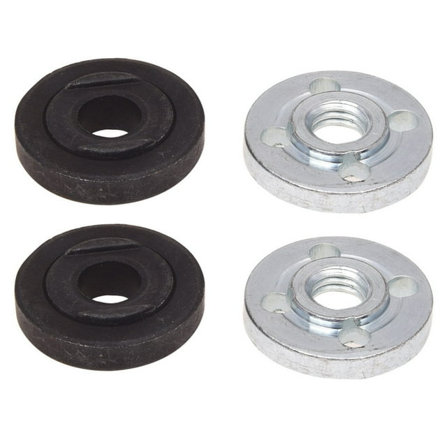 4Pcs Replacement Angle Grinder Part Inner Outer Flange for 9523,4 x Angle Grinder Nuts