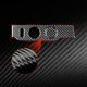 thumbnail image 2 of Pegatina de fibra de carbono para coche, 2 unidades, universal, para Colorado 2015 en adelante (negro) JShteea Accesorios para autos y motos, 2 of 9