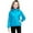 Blue, variant on LIJCC Kid Girl's Packable Puffer Jacket Short Down Coat Full-Zip Hooded Quilted Insulated Warm Winter Coat Lightweight Outerwear for Hiking Travel