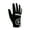 Black, variant on comerut Golf Gloves Anti Slip Breathable Golf Supplies Reliable Fit Compression Golf Glove for Outdoor