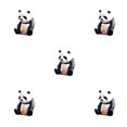 thumbnail image 1 of Justharion Panda Toy Cake Ornaments High-level Difference Display Random Style DIY Landscaping Accessories Decorative Embellishment Type 1 5Set, 1 of 6