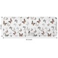 thumbnail image 7 of White Butterfly Pattern Kitchen Rug Mat,Kitchen Runner Rugs Non Skid Washable,Decorative Kitchen Floor Mats for Kitchen,Sink,Laundry,17"x47.2", 7 of 7