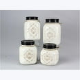 thumbnail image 2 of Young's Inc 15185 4 Piece Ceramic Country Canister Set, 10.75", 2 of 3