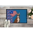 thumbnail image 2 of Red Brindle Boxer USA American Indoor or Outdoor Mat 24x36, 2 of 5