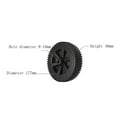 thumbnail image 5 of 7\" Grill Wheels Replacement Parts for Charbroil Gas Grills and Other Brand 2 PCS, 5 of 6