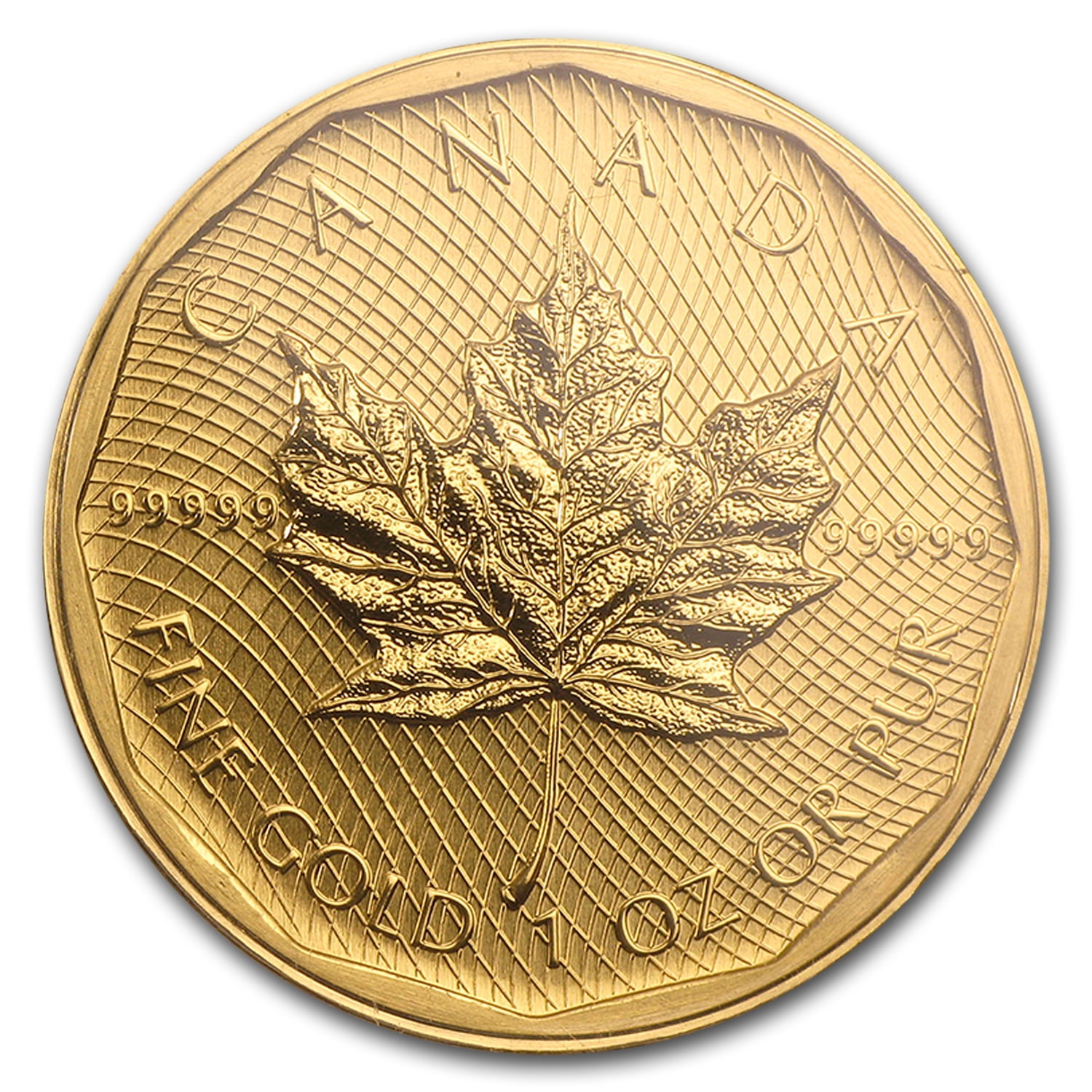 2009 Canada 1 oz Gold Maple Leaf .99999 BU (w/Assay Card) - Walmart.com