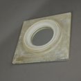 thumbnail image 5 of Natural Wood Framed Porthole Style Wall Mirror 12 Inches Square, 5 of 5