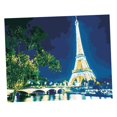 thumbnail image 1 of de pintura de bricolaje por números, pintura al , , imagen, arte, decoración para hogar Torre de Hierro BLESIY Pintura de DIY por números, 1 of 6