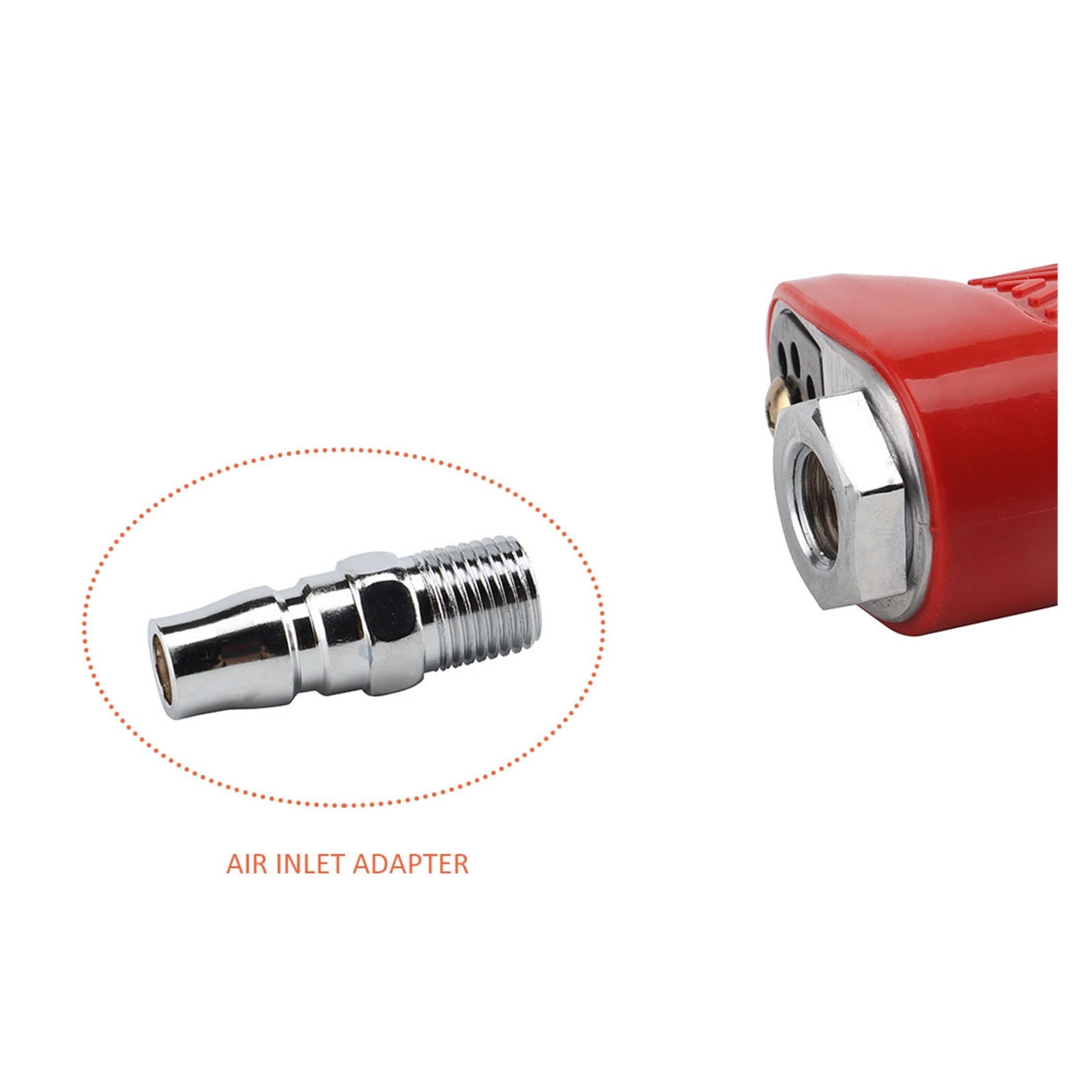 Heavy Duty Twin Hammer 1/2 Inch Drive 680N.m Pneumatic Impact Wrench High Torque Air Impact Socket Wrench Spanner Air Powered Tools ,Easy to Use