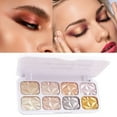 thumbnail image 1 of SIfdSeng Face Highlighter White Highlighter Body Powder Makeup Highlighter Cosmetics Highlight Powder Tray Silver Eyeshadow Pencil, 1 of 7