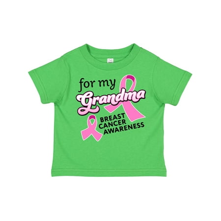 

Inktastic For My Grandma-Breast Cancer Awareness Gift Toddler Boy or Toddler Girl T-Shirt