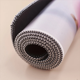 thumbnail image 5 of Alfombrilla para teclado con nubes de gato negro, alfombrilla para ratón extendida con borde de bloqueo, almohadilla de protección para escritorio de oficina, color rosa y morado, XXL, 5 of 5