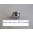 thumbnail image 2 of Adaptador de tubo de entrada para lavadora totalmente automática, accesorio divisor de agua multifuncional universal, grifo de lavabo, uno o dos, 2 of 5