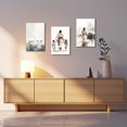 thumbnail image 3 of Hieng Jesus Wall Art Christian Canvas Wall Decor God Walking On Water Picture Prints Jesus Cross Poster Religious Artwork Church Decor（Only canvas）, 3 of 6