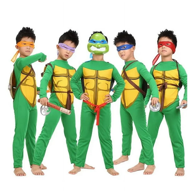 Ninja Disfraz Casero Trajes De Tortugas Ninja ▷ Disfraz Michelangelo De Las  Tortugas Ninja Para Hombre |【Envío