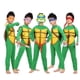 thumbnail image 2 of Disfraz de Tortugas Ninja Mutantes para niños, disfraz de Tmnt, fiesta de Halloween, actuación, Donatello, cumpleaños Fivean unisex, 2 of 2