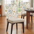 thumbnail image 4 of Wildflowers Chair Back Covers, Removable Chair Covers for Dining Chairs Set of 8, Washable Chairs Slipcovers Back Seat Protector for Wedding Party 19"x20", 4 of 9