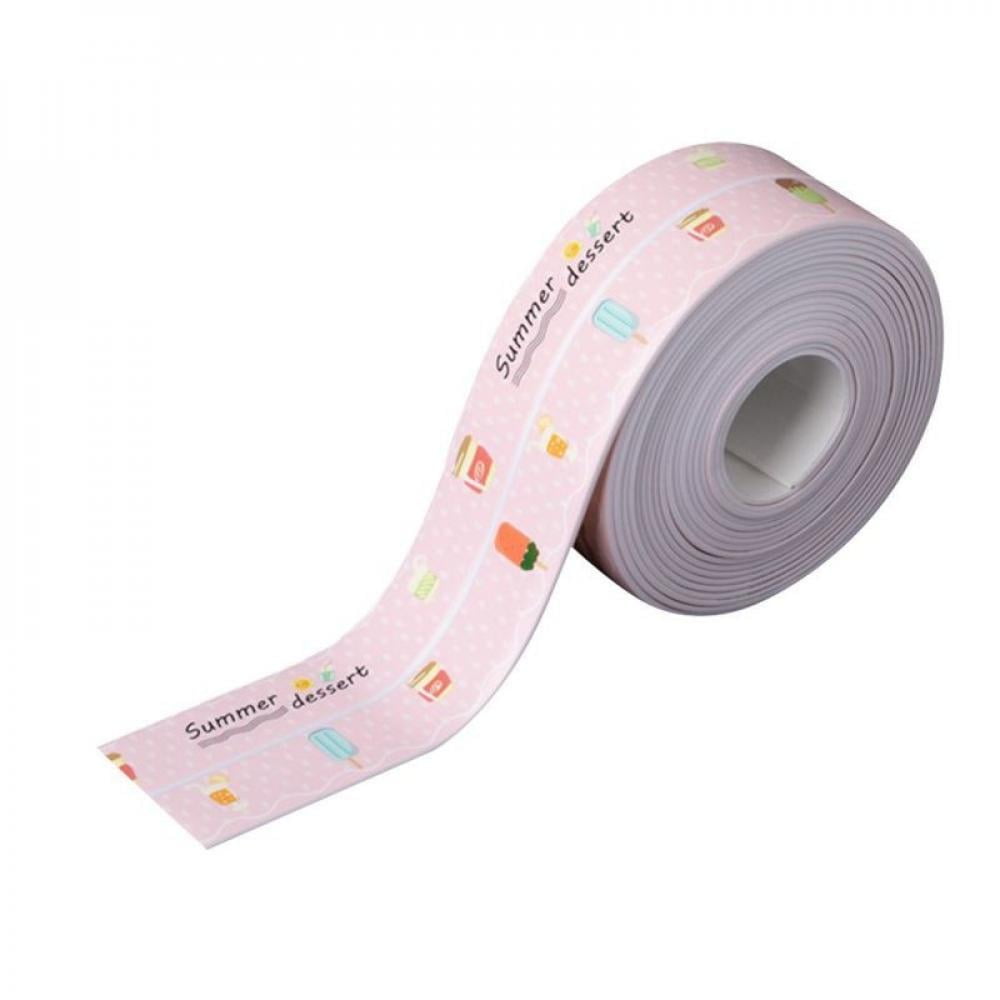 320cm PVC Sealing Tape Kitchen/Bathroom Caulk Strip Waterproof Self-Adhesive 