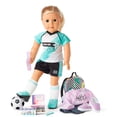 thumbnail image 1 of American Girl Truly Me 18-inch Doll 27 & School Day to Soccer Play Playset with Supplies, Uniform, and Ball, For Ages 6+, 1 of 5