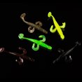thumbnail image 3 of CSChome Appâts de Pêche 12 Pcs Faux Leurres Souples Eau Salée Eau Douce Haute Simulation Couleur Vive Texture Douce Haute Résistance Design Queue en T, 3 of 7