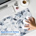 thumbnail image 4 of Long Mouse Pads for Desk,Pioneer Flower Floral Print Pattern Desk Mats on Top Of Desks, Desk Mouse Pad Extra Large with 3mm Non-Slip Base and Stitched Edge for Gaming,Office,Work,Home 31.5"x11.8", 4 of 6