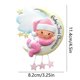 thumbnail image 3 of hengsof Christmas Snowman Ornament Christmas Decorations Resin Snowman Decor for Tree, Holiday Winter Indoor Home Table Decor Xmas Gifts, 3 of 6