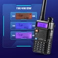 thumbnail image 2 of Radio bidireccional BAOFENG UV-5RTP de 8 W de doble banda con batería de 1800 mAh, 2 of 7