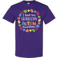 thumbnail image 3 of Inktastic I Love My Grandson Autism Awareness T-Shirt, 3 of 5