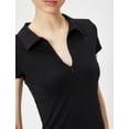 thumbnail image 5 of Zipper Polo T-Shirt, 5 of 6