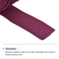thumbnail image 3 of Lightweight Polypropylene Webbing Strap 3.8cm 10 Yard Backpack Strapping Band Dark Red for Luggage Cargo Straps, 3 of 5