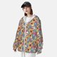 thumbnail image 3 of Balery colorful Skull sunflower Sudadera ligera de manga larga con capucha y protección solar UPF 50+ para hombre y mujer, ideal para pesca y running-Large, 3 of 7
