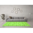 thumbnail image 3 of Ahgly Company Indoor Rectangle Abstract Green Modern Area Rugs, 4' x 6', 3 of 4