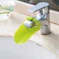 thumbnail image 6 of Adjustable Silicone Faucet Water Extender, Spill Proof Hand Wash Water Guide Attachment, Universal Fit Tap Flow Extension Helper, Splash Guard Accessory, Flexible Bathroom Tap Extender, 6 of 7