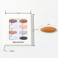 thumbnail image 6 of Kripyery 8Pcs Candy Color Plastic Safety Scarf Pin Veil Needle Silk Shawl Clip Anti-Exposure Scarf Pin Scarf Buckle Fashionable Accessories, 6 of 8