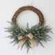 thumbnail image 4 of Navidad lavanda guirnalda pared ventana decoración de fiesta puerta de entrada adorno colgante corona de flores artificiales Methold HA1684-00, 4 of 5